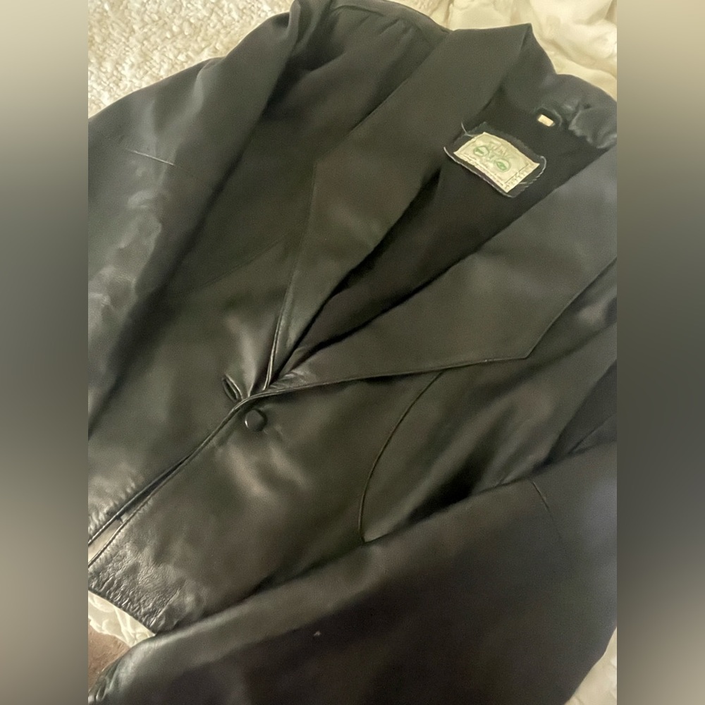 Vintage leather jacket